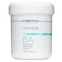 Масажний крем-релакс для обличчя - Christina Unstress Relaxing Massage Cream (Step 6A) 500 мл Масажний крем-релакс для обличчя - Christina Unstress Relaxing Massage Cream (Step 6A) 500 мл