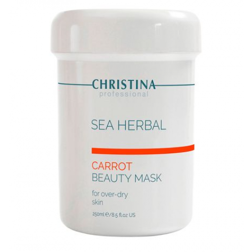 Christina Sea Herbal Beauty Mask Carrot Морквяна маска краси для сухої, подразненої та чутливої шкіри 250 мл