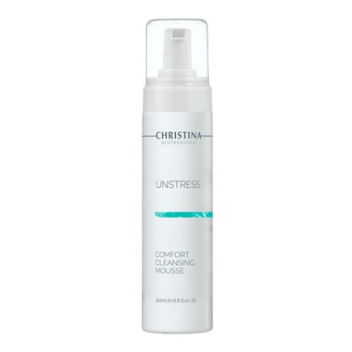 Christina Unstress Comfort Cleansing Mousse Очищуючий мус для обличчя 200 мл