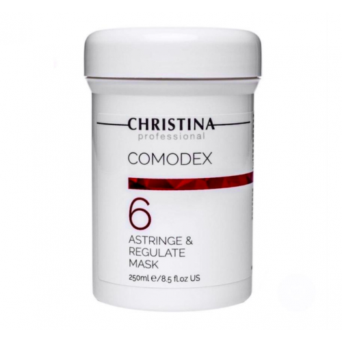 Стягуюча та регулююча маска для обличчя - Christina Comodex Astringe Regulate Mask 250 мл