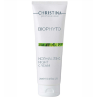 Нормалізувальний нічний крем для обличчя - Cristina Bio Phyto Normalizing Night Cream 75 мл