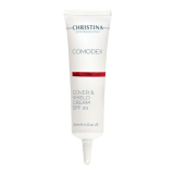 Захисний крем для обличчя з тонуючим ефектом для обличчя - Christina Comodex Cover Shield Cream SPF 20 30 мл