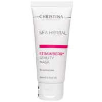 Полунична маска краси для нормальної шкіри - Christina Sea Herbal Beauty Mask Strawberry
