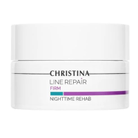 Нічний відновлювальний крем для обличчя - Christina Line Repair Firm Nighttime Rehab 50 мл