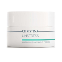 Гармонізуючий нічний крем для обличчя - Christina Unstress Harmonizing Night Cream 50 мл