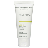 Яблучна маска краси для жирної та комбінованої шкіри - Christina Sea Herbal Beauty Mask Green Apple