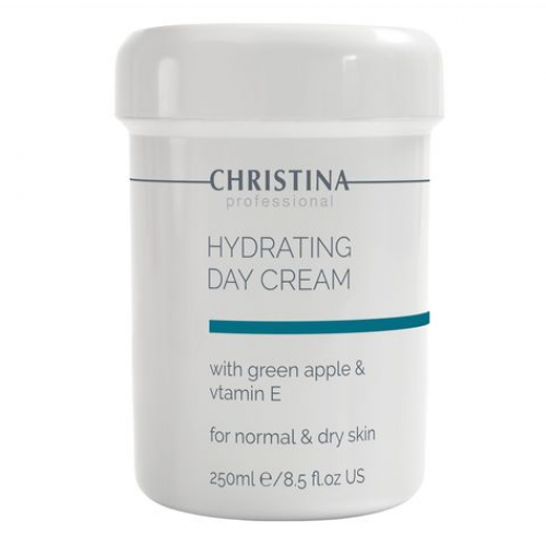 Christina Hydrating Day Cream Green Apple Зволожувальний крем з яблуком та вітаміном Е для нормальної та сухої шкіри 250 мл