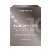 Coiffance Blondshades 10 levels Black Bleaching Powder Пудра, що освітлює, з активованим вугіллям 500 гр