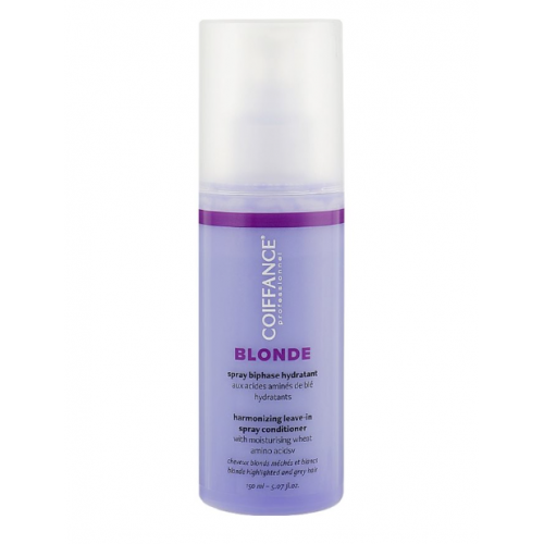 Coiffance Professionnel Blonde Moisturizing Leave-In Spray Двофазний зволожувальний спрей-кондиціонер для світлого волосся 150 мл