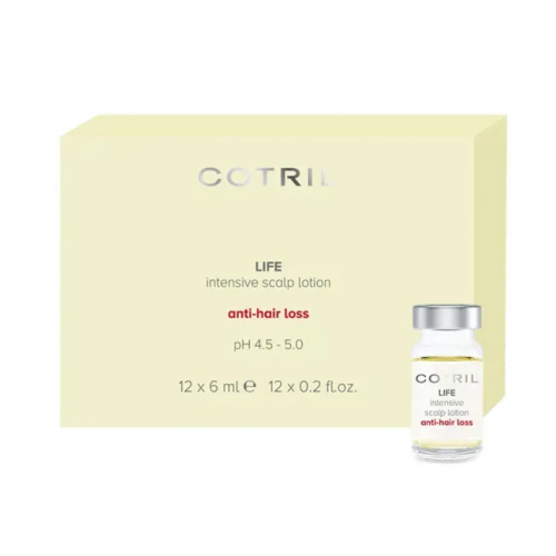Лосьйон проти випадіння волосся - Cotril Life Anti-Hair Life Intensive Scalp Lotion 12 шт*6 мл