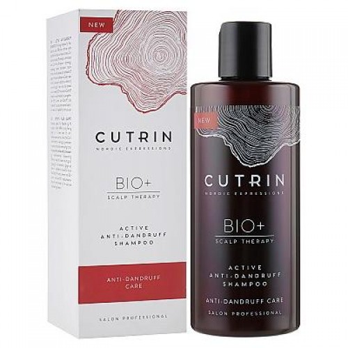 Активний шампунь проти лупи - Cutrin BIO+ Active Shampoo 250 мл