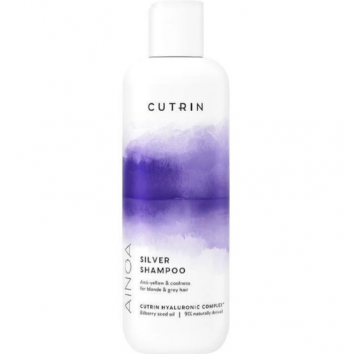 Сріблястий шампунь для волосся - Cutrin Ainoa Silver Shampoo 300 мл