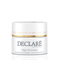 Нічний відновлюючий крем від зморшок для сухої чутливої шкіри обличчя - Declare Age Control Night Revitaliser 50 мл