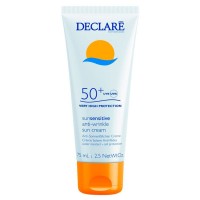 Сонцезахисний крем проти зморшок для обличчя - Declare Sun Sensitive Anti-Wrinkle Sun Cream SPF 50 75 мл
