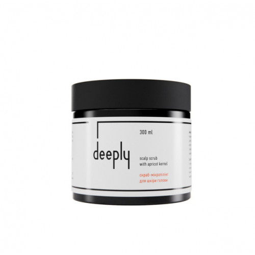 Скраб для шкіри голови - Deeply Scalp Scrub with Apricot Kernel 300 мл