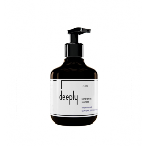 Тонувальний шампунь для блонду - Deeply Blond Toning Shampoo 250 мл