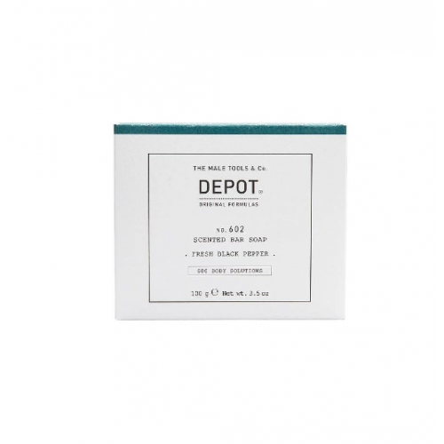 Мило для тіла Свіжий чорний перець - Depot 602 Scented Bar Soap Fresh Black Pepper 100 г