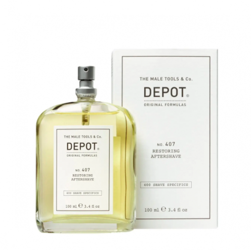 Відновлюючий лосьйон після гоління - Depot 407 Restoring Aftershave 100 мл