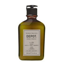 Освіжаючий шампунь для волосся та тіла - Depot 606 Sport Hair and Body Shampoo 250 мл 