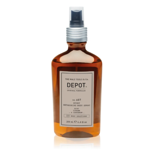 Спрей освіжаючий для тіла - Depot 607 Sport Refreshing Body Spray 200 мл