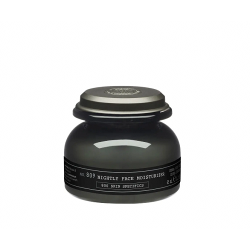 Зволожуючий нічний крем для обличчя - Depot 809 Nightly Face Moisturizer 65 мл