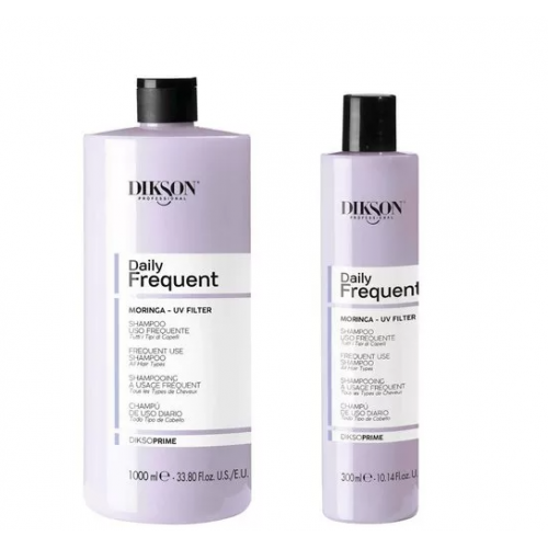 Шампунь для щоденного використання - Dikson DiksoPrime Frequent daily Moringa- UV filter Shampoo