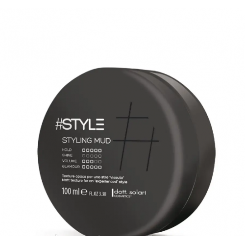 Dott. Solari Глина для стайлінгу Black Line Styling Mud 100 мл