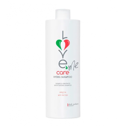 Зволожуючий шампунь для волосся після фарбування - Dott. Solari Love Me Care Hydra Shampoo 1000 мл