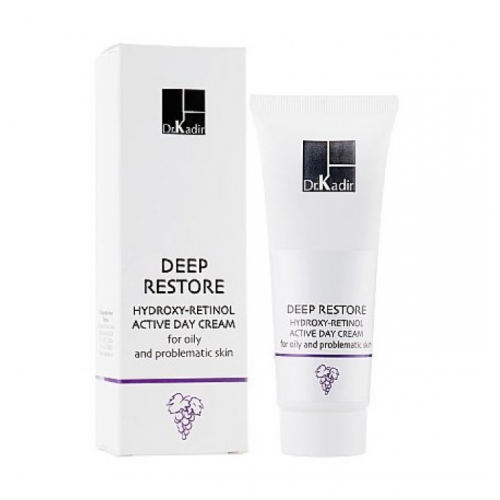 Денний крем для жирної та проблемної шкіри - Dr. Kadir Deep Restore Day Cream For The Oily And Problematic Skin 75 мл