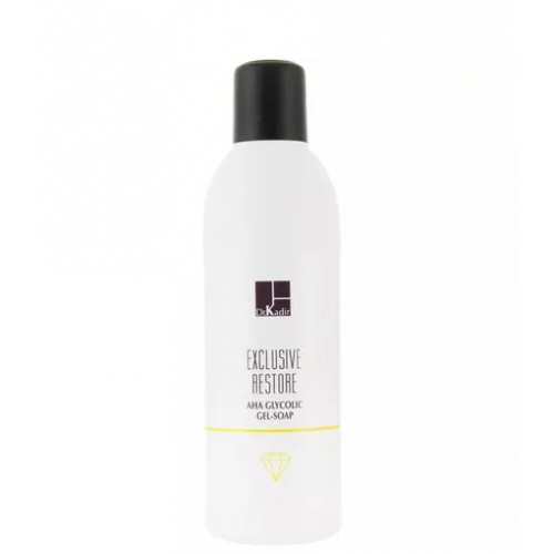 Гліколевий гель-мило з альфа-гідроксильною кислотою - Dr. Kadir Exclusive Restore Glycolic AHA Gel Soap 200 мл
