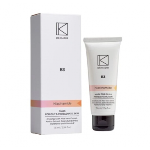 Маска для жирної та проблемної шкіри - Dr. Kadir B3 Mask For Oily And Problematic Skin