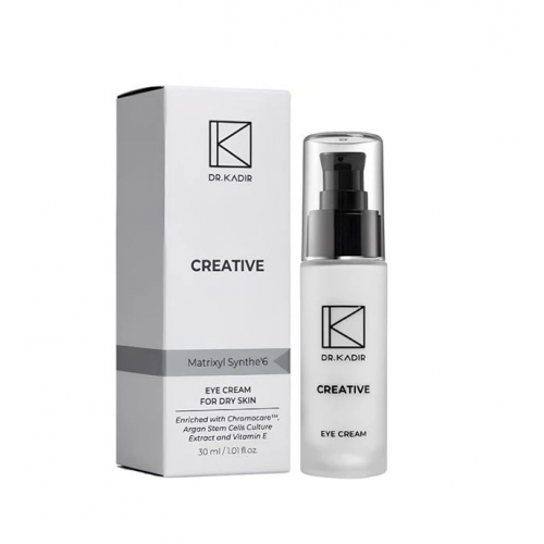 Омолоджуючий крем навколо очей з шовковистою текстурою 40+ - Dr.Kadir Creative Eye Cream For Dry Skin 30 мл