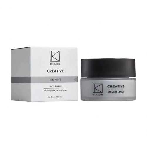 Срібна маска для нормальної та сухої шкіри 40-45+ - Dr.Kadir Creative Silver Mask