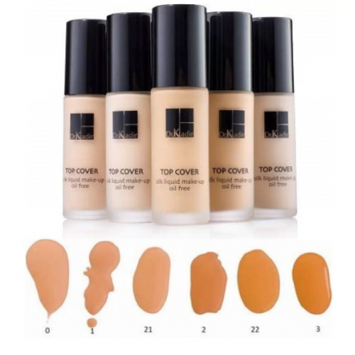 Тональний шовковистий крем без олії - Dr.Kadir Silk Liquid Make Up 30 мл