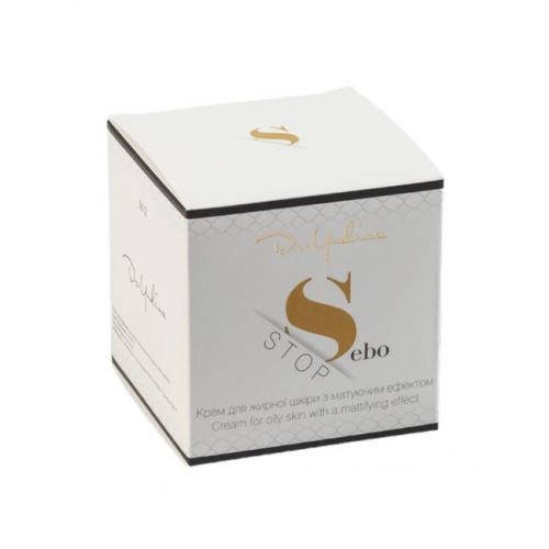 Крем для жирної шкіри з матуючим ефектом - Dr. Yudina Sebo Stop