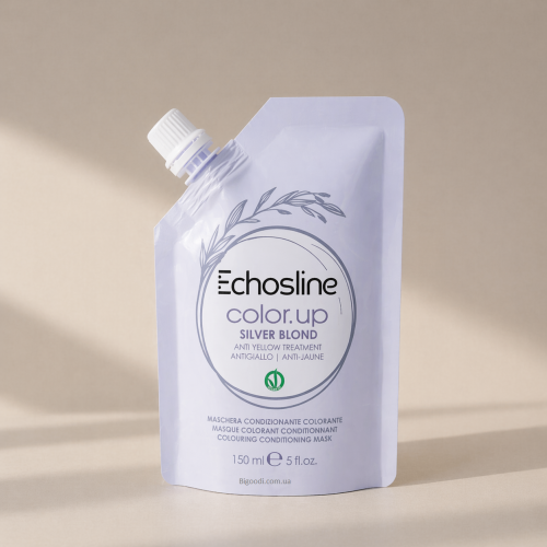 Тонуюча маска для волосся - Echosline Color Up Colouring Conditioning Mask Silver Blond 150 мл