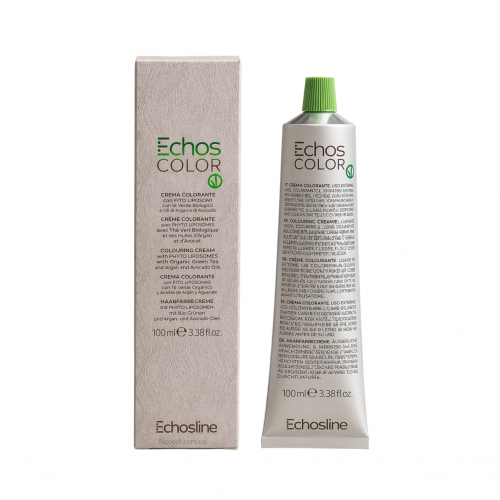 Стійка фарба для волосся з бджолиним воском - Echosline Echos Color 100 мл