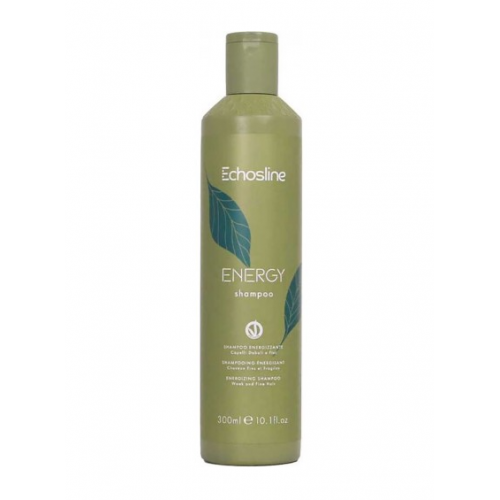 Енергетичний шампунь для тонкого та слабкого волосся - Echosline Vegan Therapy Energy Shampoo 