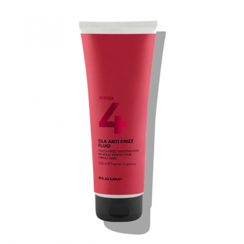 Флюїд для розгладження в'юнкого волосся - Elgon Affixx 4 Silk Anti-frizz Fluid 200 мл