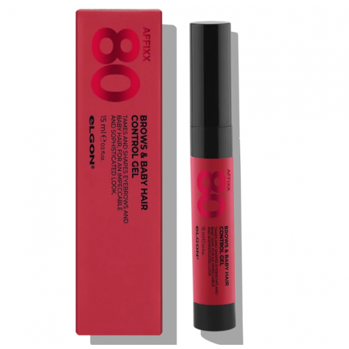 Гель для фіксації брів - Elgon Affixx 80 Brows Baby Hair Control Gel 15 мл