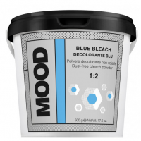 Знебарвлюючий порошок блакитний - Mood Decolorante Blue Bleach 500 г