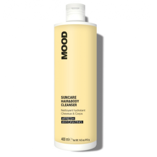 Зволожуючий шампунь для тіла та волосся - Mood Suncare Hair Body Cleanser 400 мл