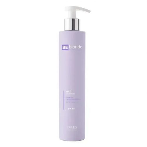 М'який шампунь для світлого волосся (без пігменту) - Emmebi Italia Be Blonde Silver Shine Mild Shampoo