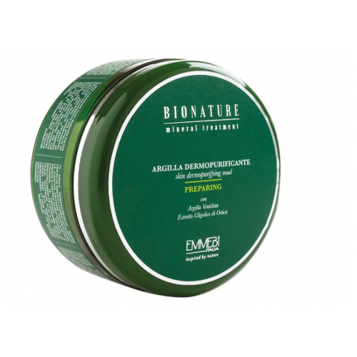 Очищувальна глина для шкіри голови - Emmebi Italia BioNature Skin Purifying Mud 300 мл