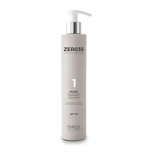 Шампунь для фарбованого волосся безсульфатний Фаза 1 - Emmebi Italia Zer035 ProHair Purifying Shampoo