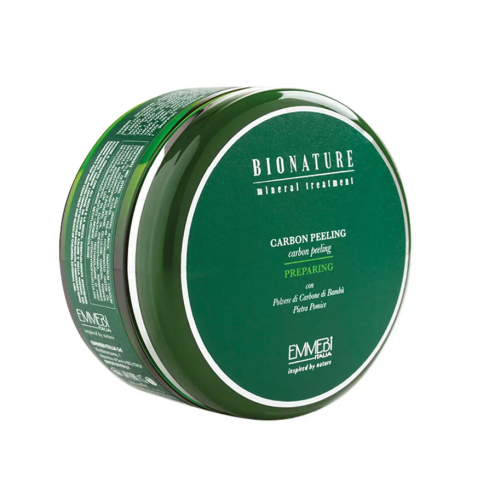 Вуглецевий пілінг для шкіри голови - Emmebi Italia BioNature Carbon Peeling 300 мл