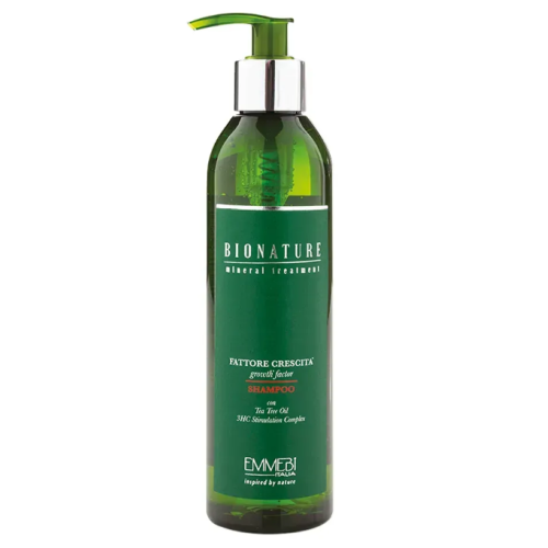 Шампунь для росту волосся - Emmebi Italia BioNature Growth Factor Shampoo