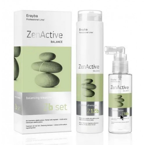 Erayba Набір для жирної шкіри голови Zen Active Zb Set