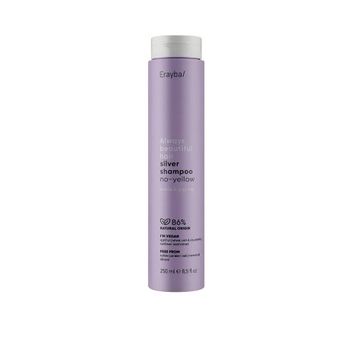 Erayba Шампунь антижовтий для освітленого волосся ABH Silver No-Yellow Shampoo