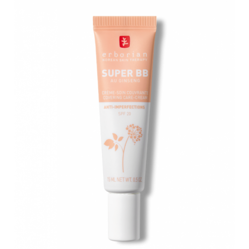 Erborian Super BB cream Nude Тонуючий ВВ крем для обличчя